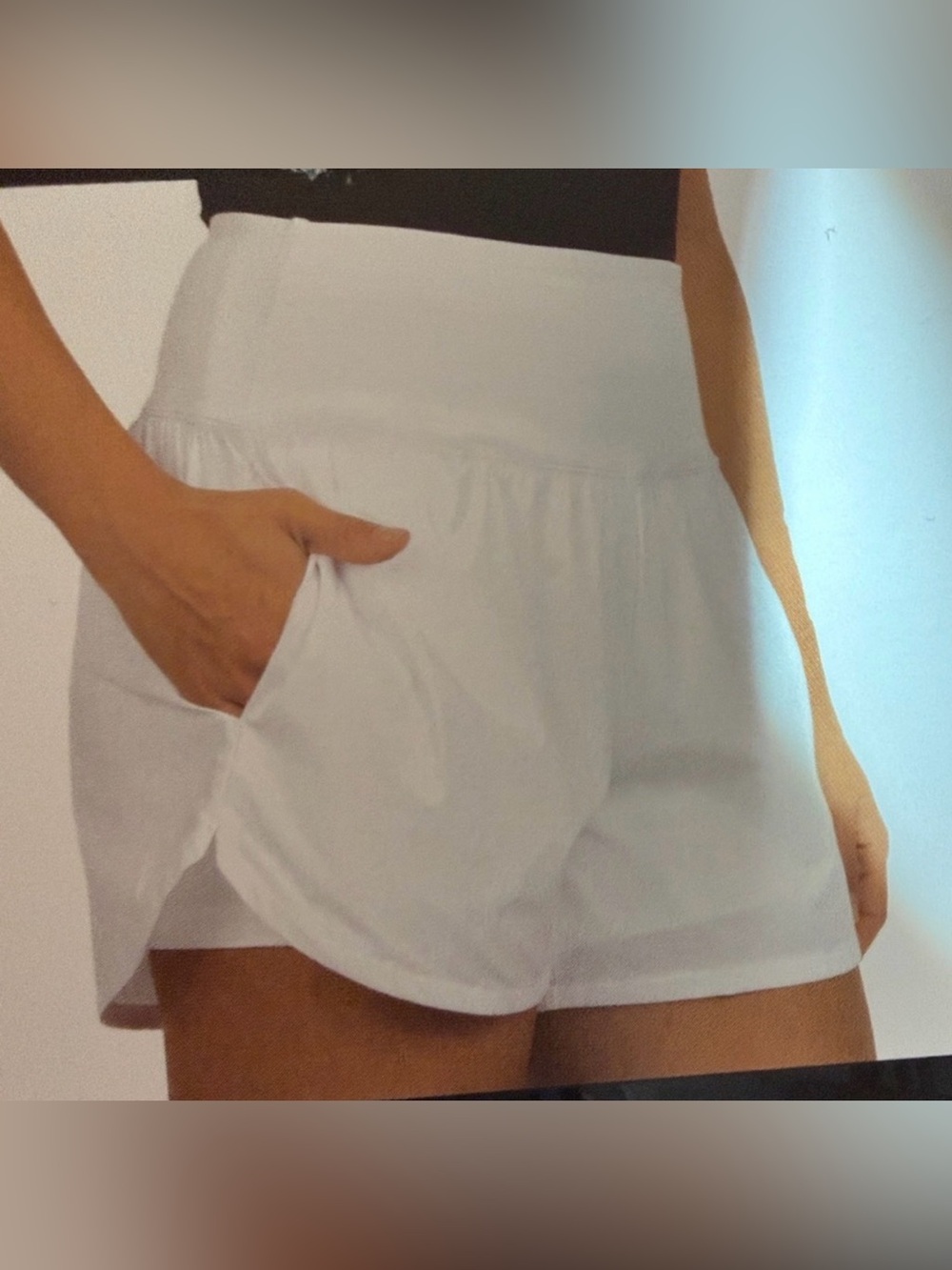 Spyder White Women's Athletic Running Shorts size small NWT
